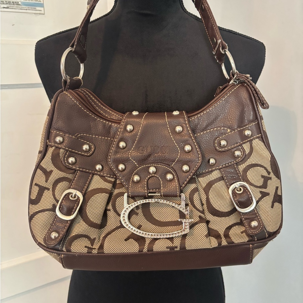 vintage y2k gucci monochrome bag